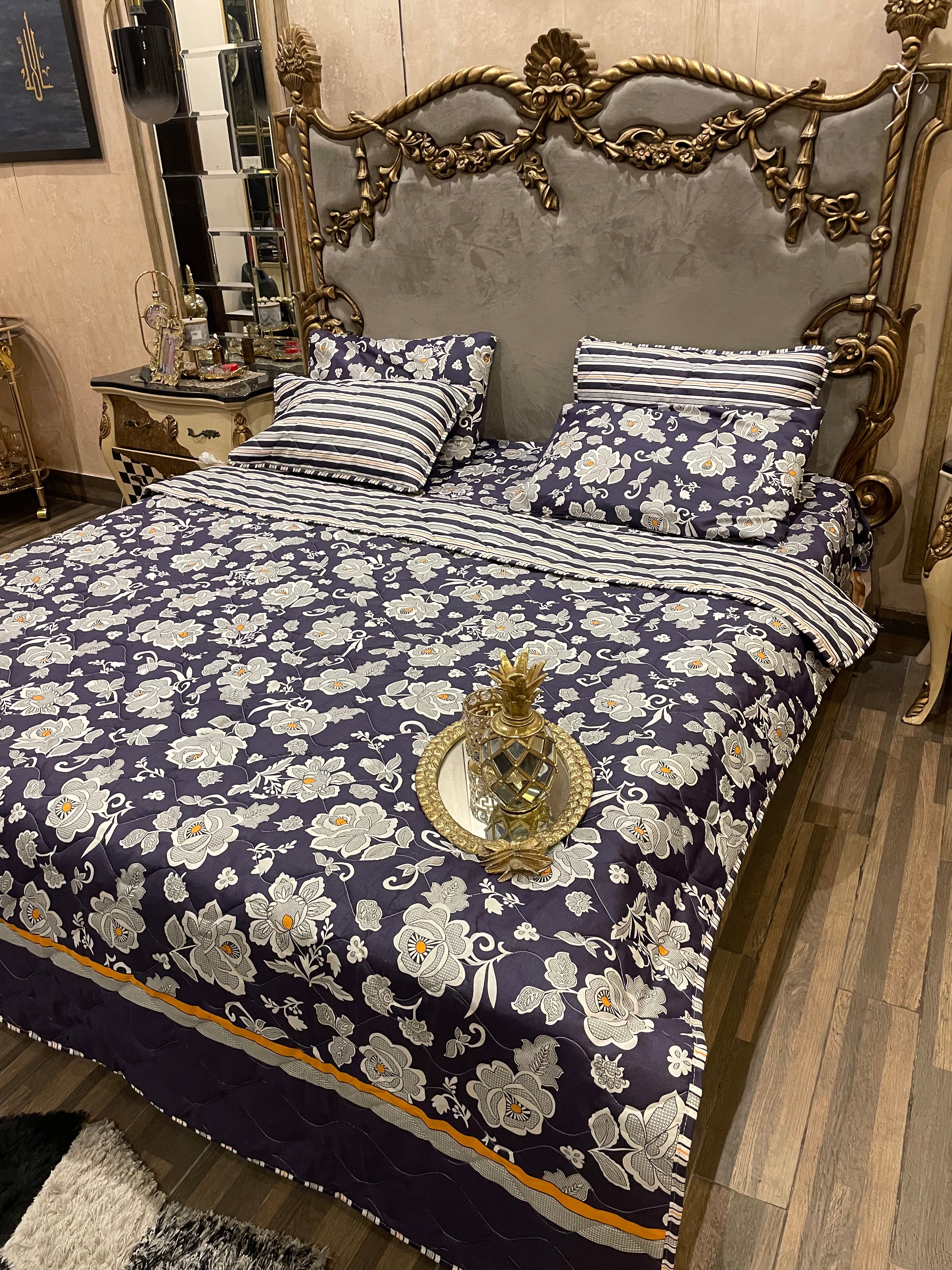 Normal Cotton 6️⃣PC Comforter set